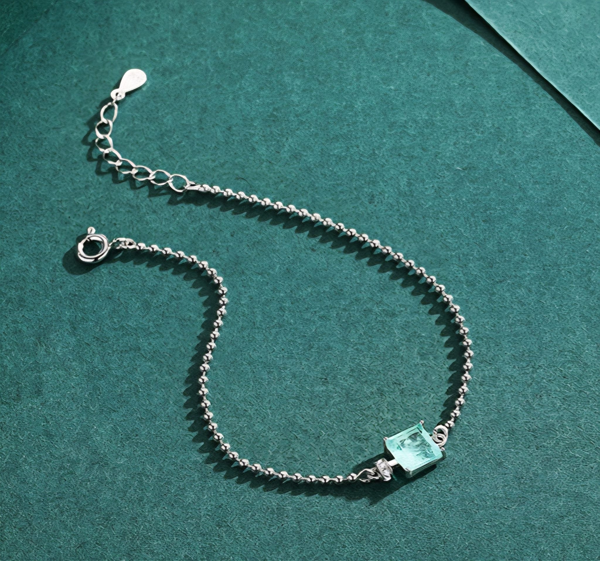 Silver Touch of Energy – Tourmaline Bracelet