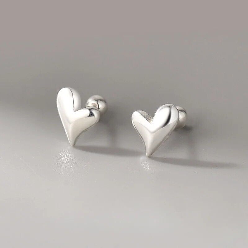 Heart Stud Earrings