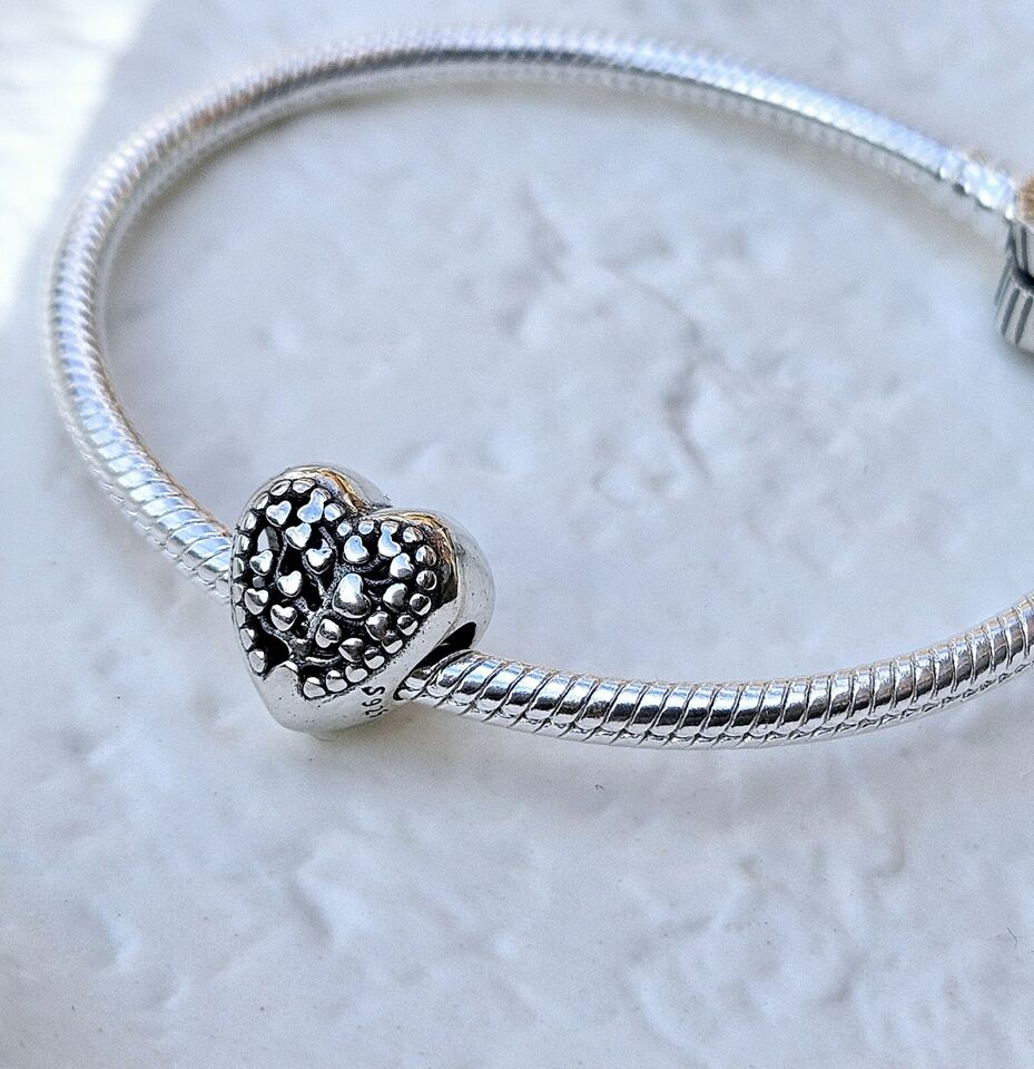 Family Tree Heart Charm