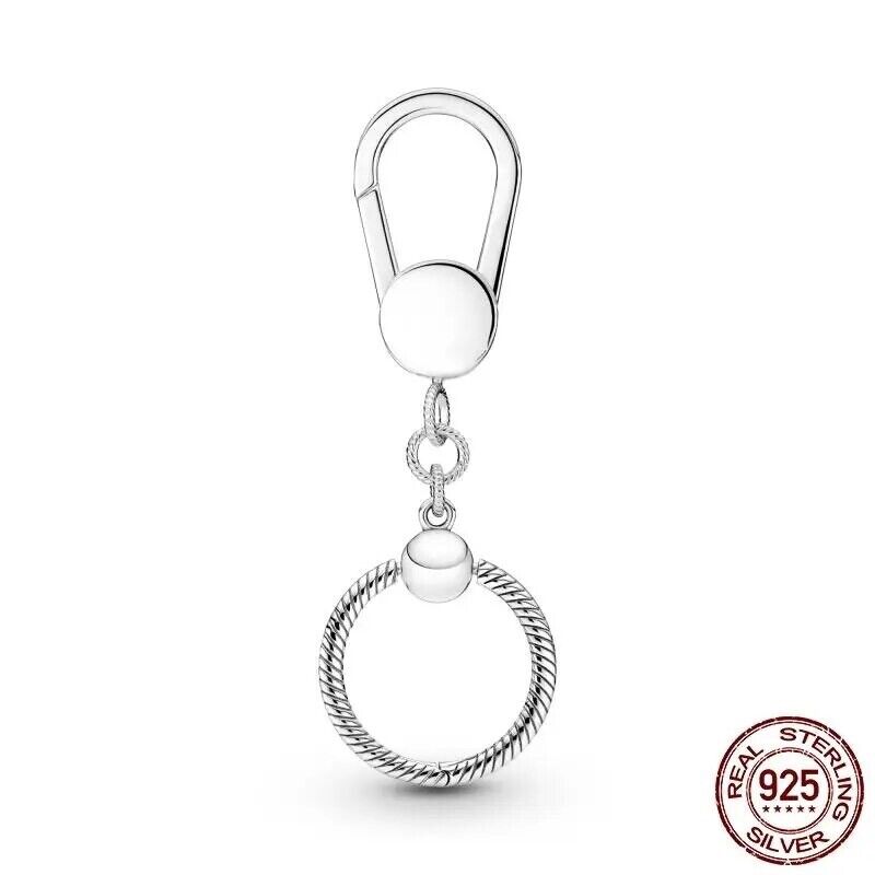 Clip on Bag Chain Key Ring Charm Keychain
