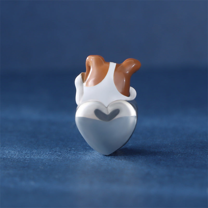 Puppy Dog with Heart