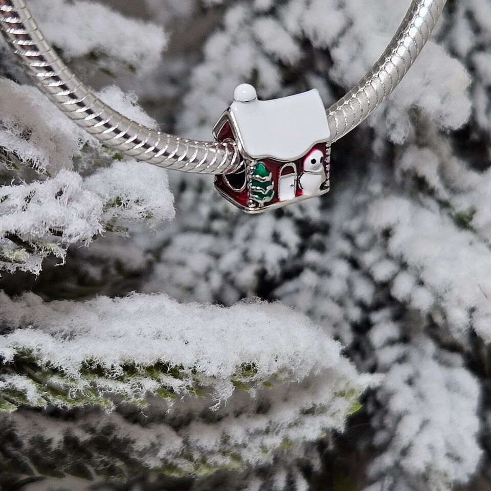 Gingerbread House Silver Chram