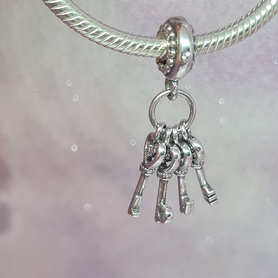 Keys Of Love Charm