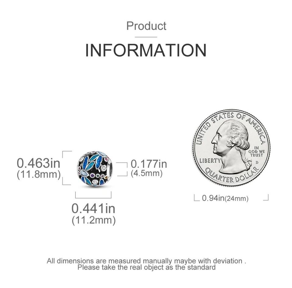 Multicoloured Zircon Dragonfly Bead Charm