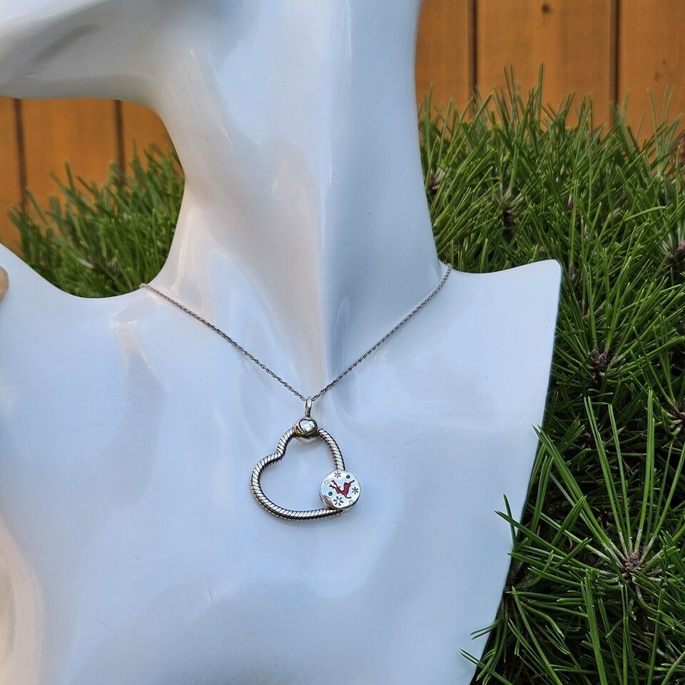 Reindeer & Snowflakes Charm