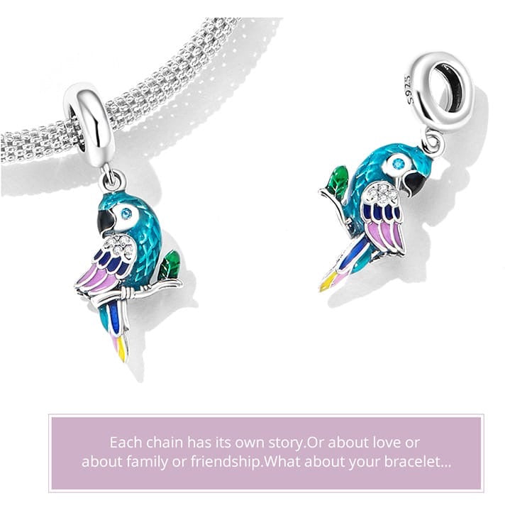 Parrot Dangle Charm