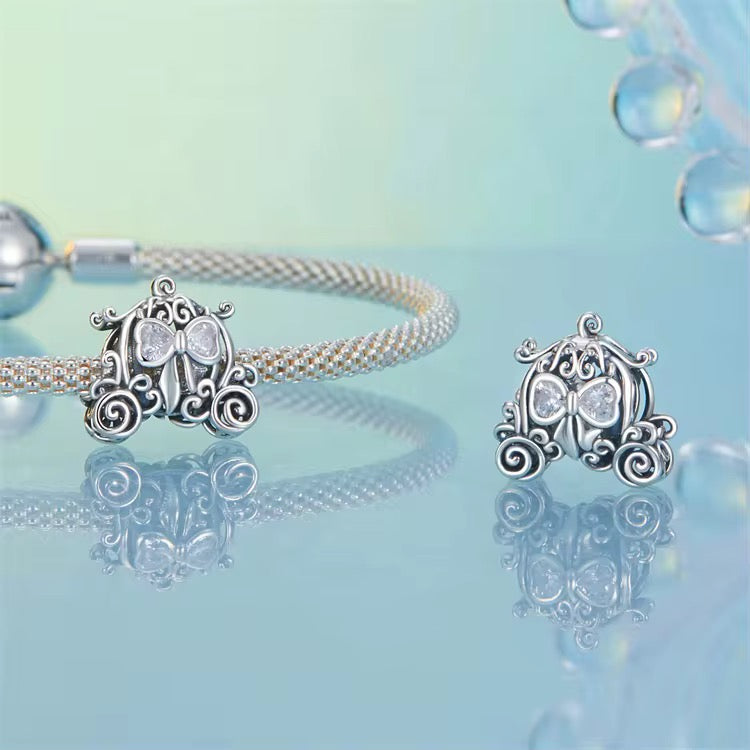 Cinderella Pumpkin Carriage Charm