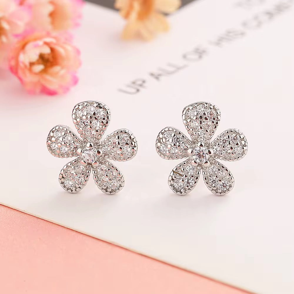 Floral Stud Earrings