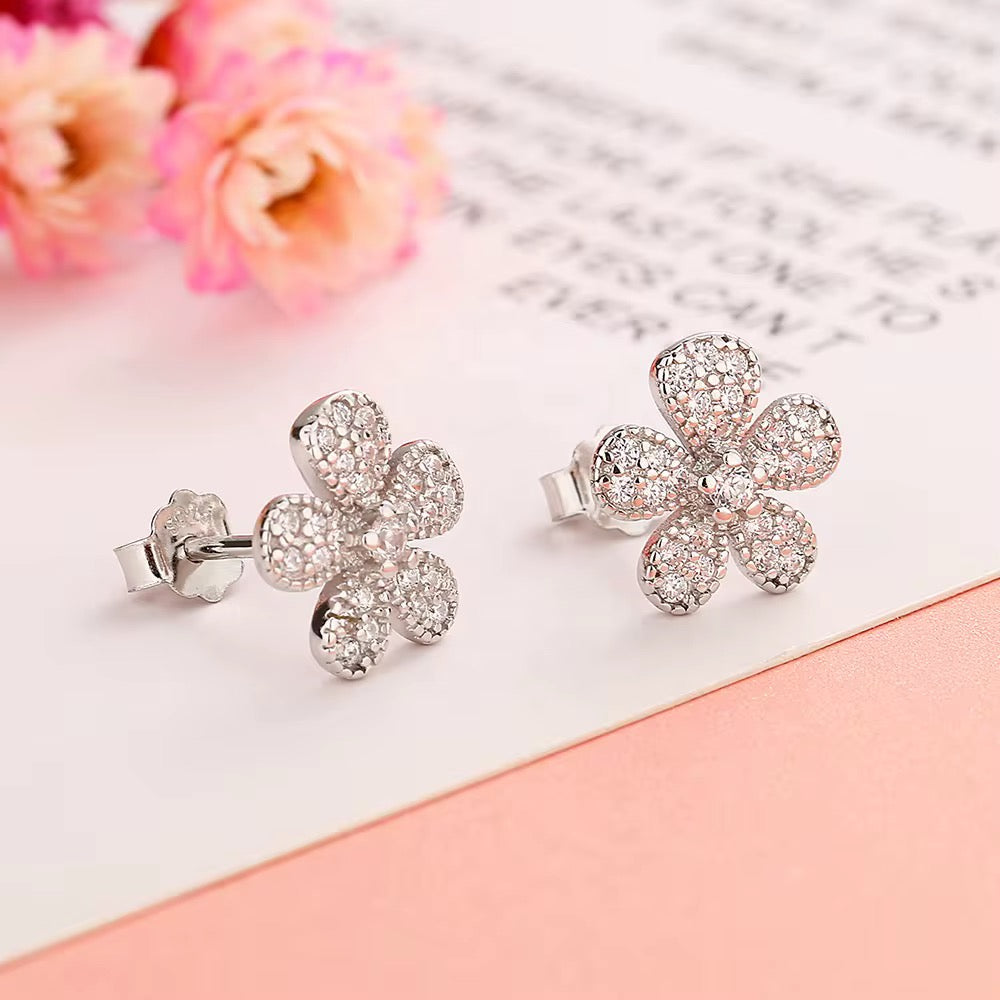 Floral Stud Earrings