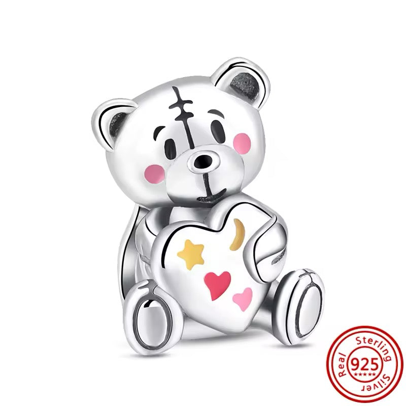Lovely Teddy Bear Charm