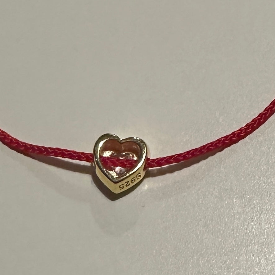 Heart & Heart whit Zircon Bracelet