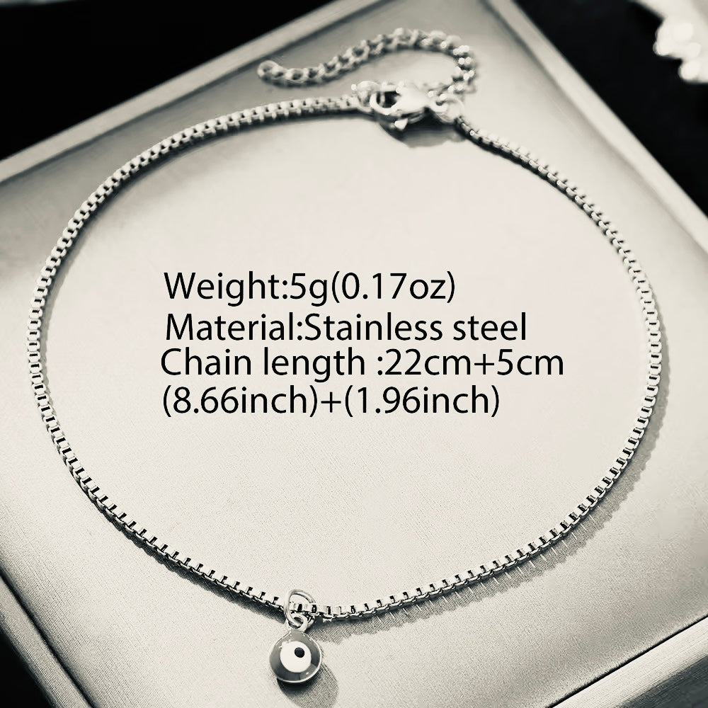 Evil Eye Ankle Bracelet