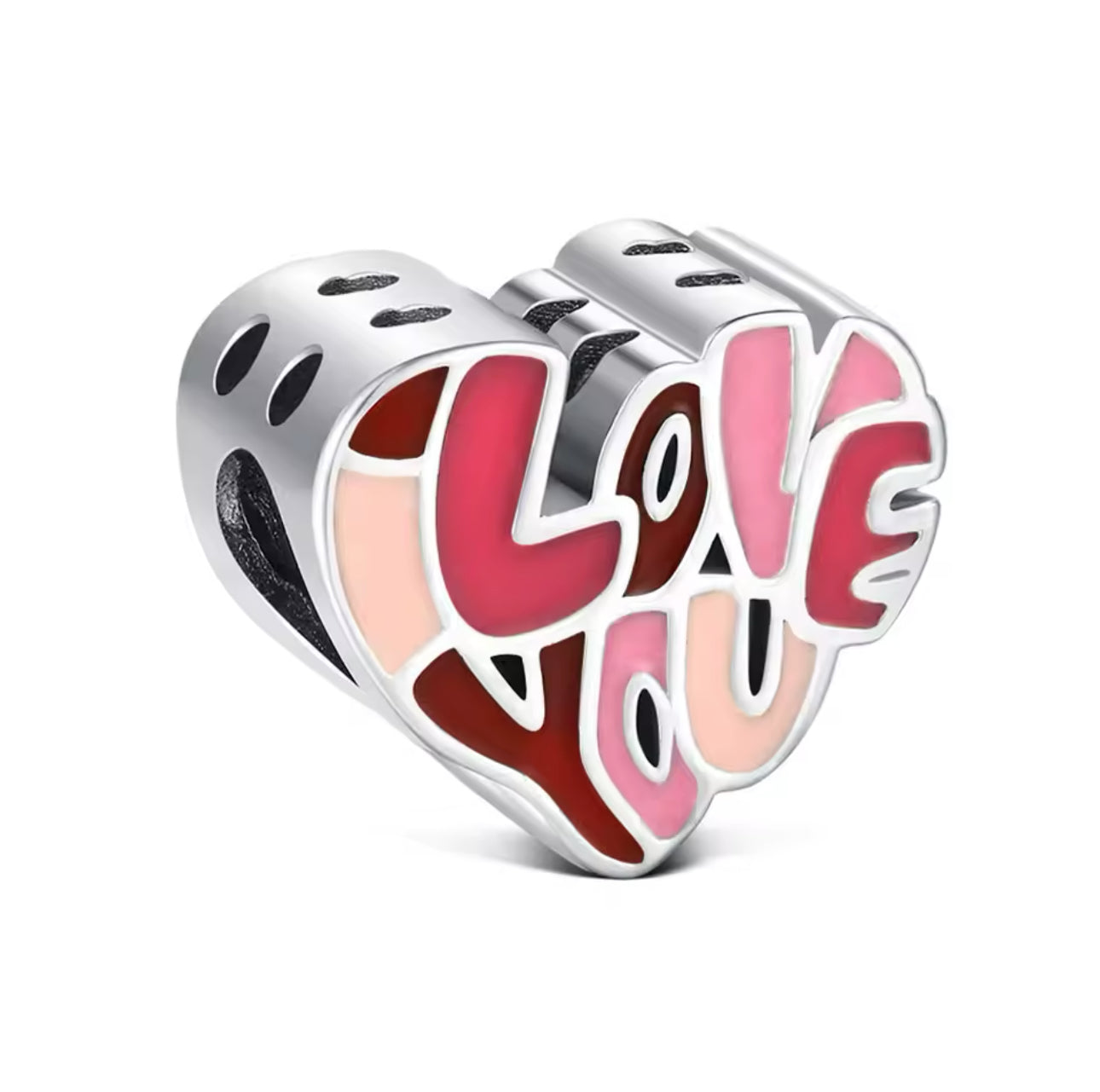 Heart Love You Charm