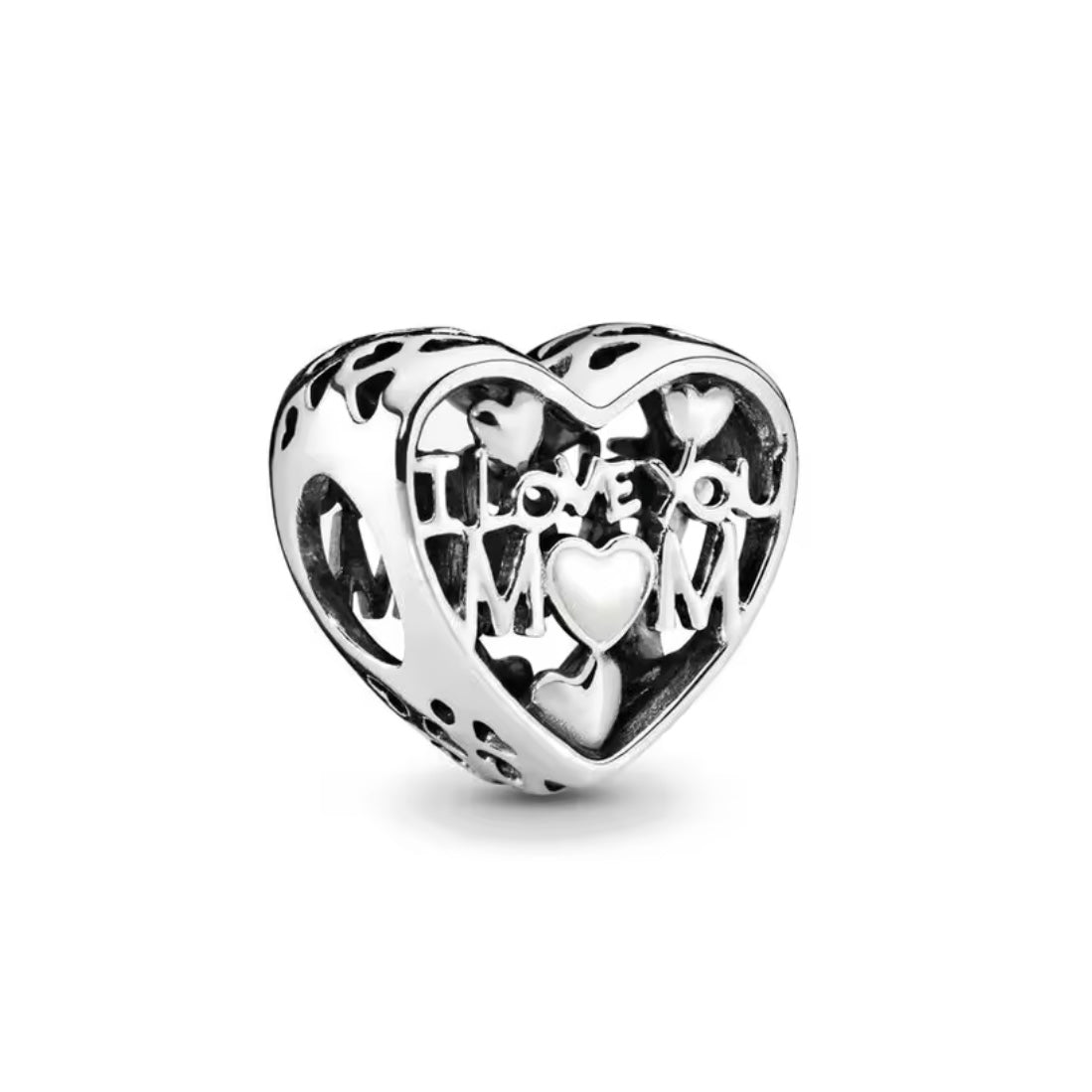 I Love Mum Heart Charm
