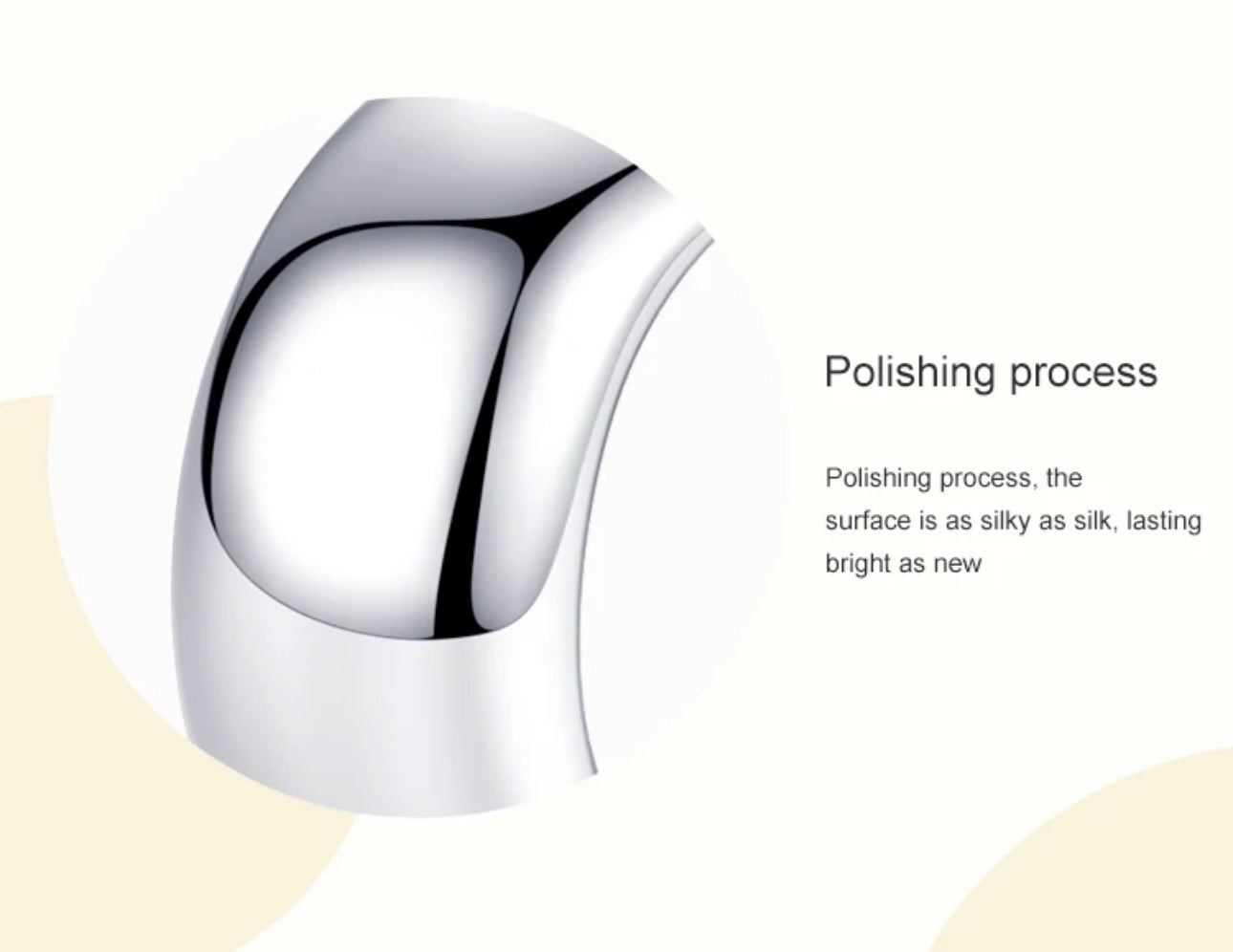 Sterling Silver Simple Eastatic Stud Earrings