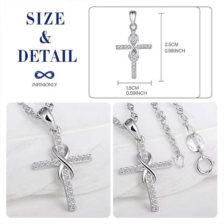 Cross Diamond Necklace