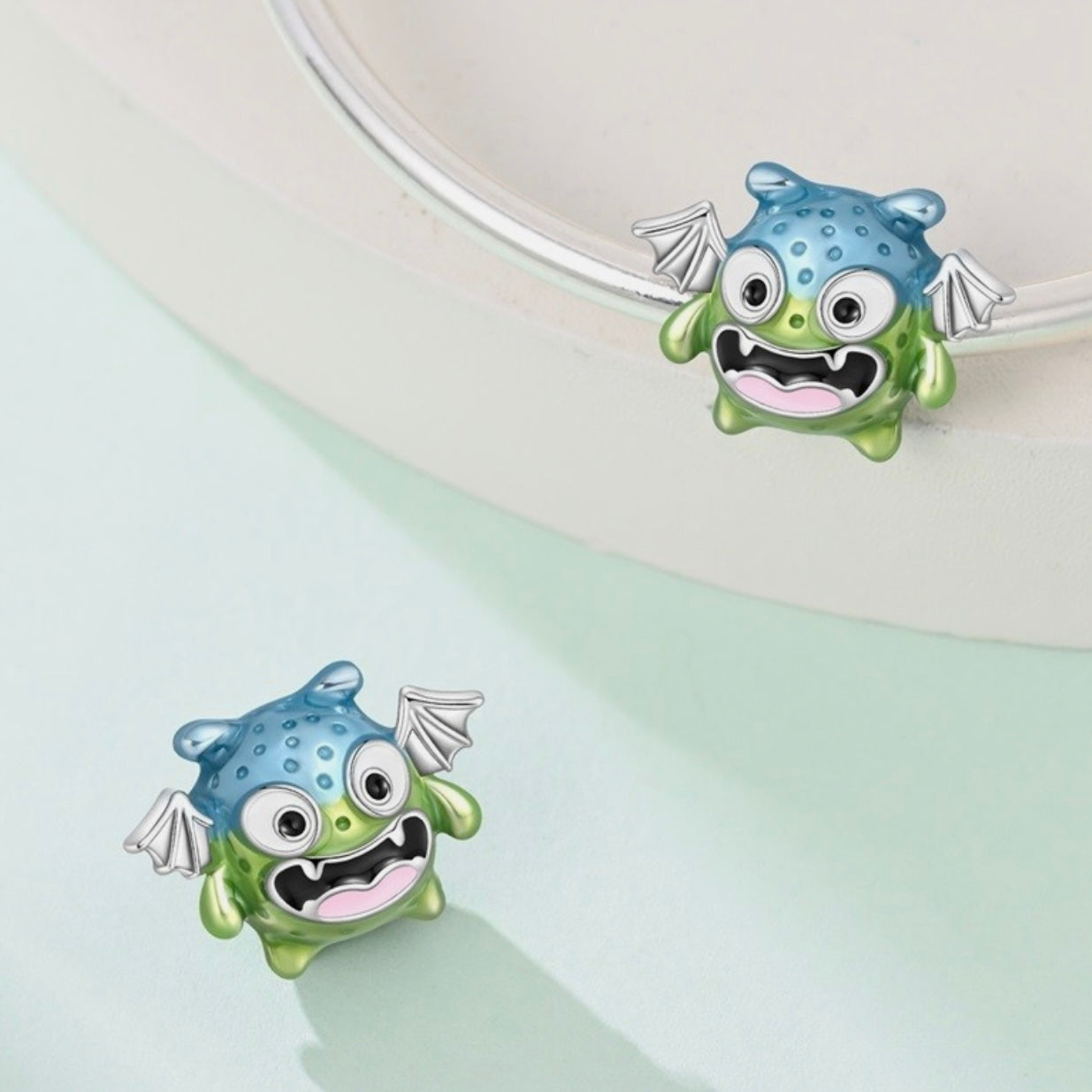 Little Monster with Wings Charm