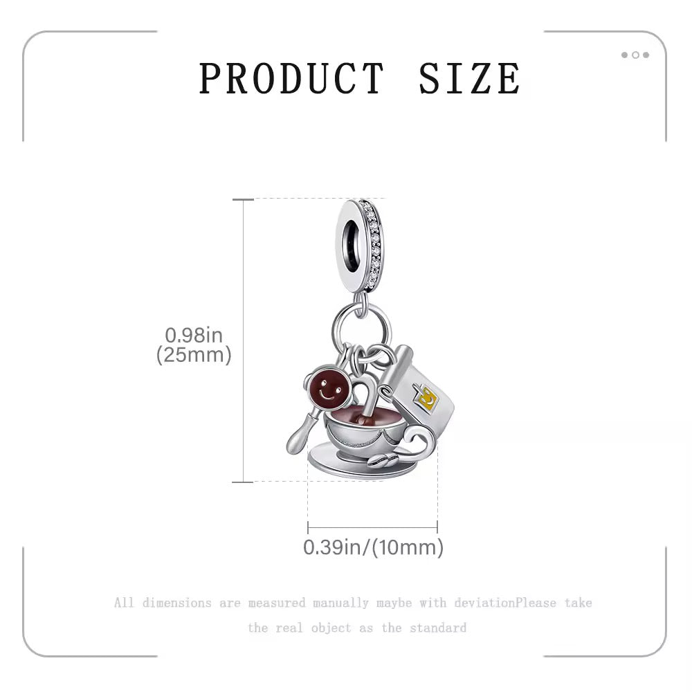 Coffee Cup Charm
