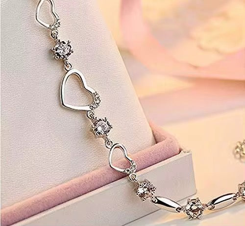 Hearts of Sparkle Bracelet