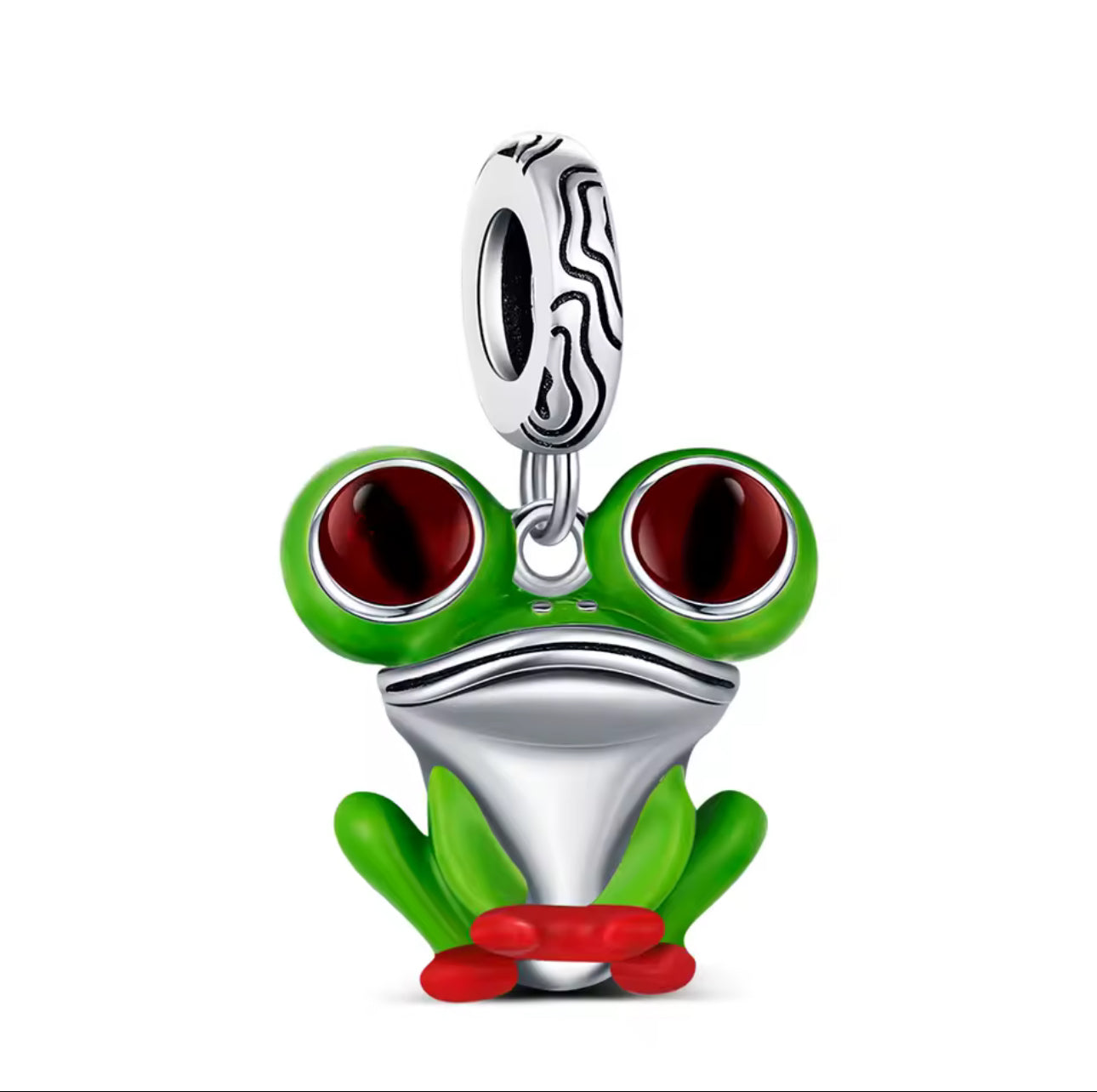 Tropical Frog Charm