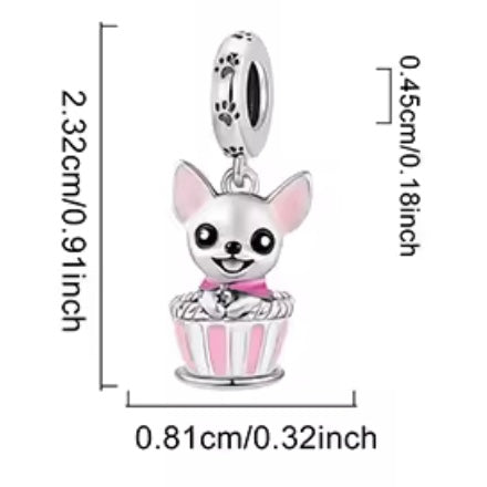 Puppy Chihuahua in Cup Charm
