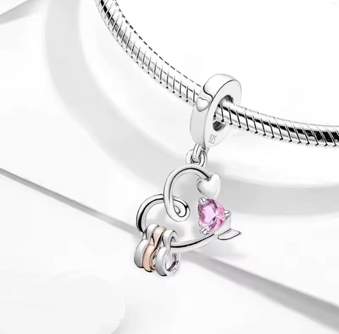 Arrow of the Heart Dangle Charm