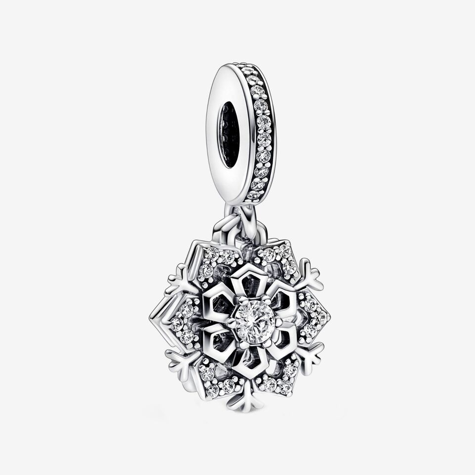 Snowflake Dangle Charm