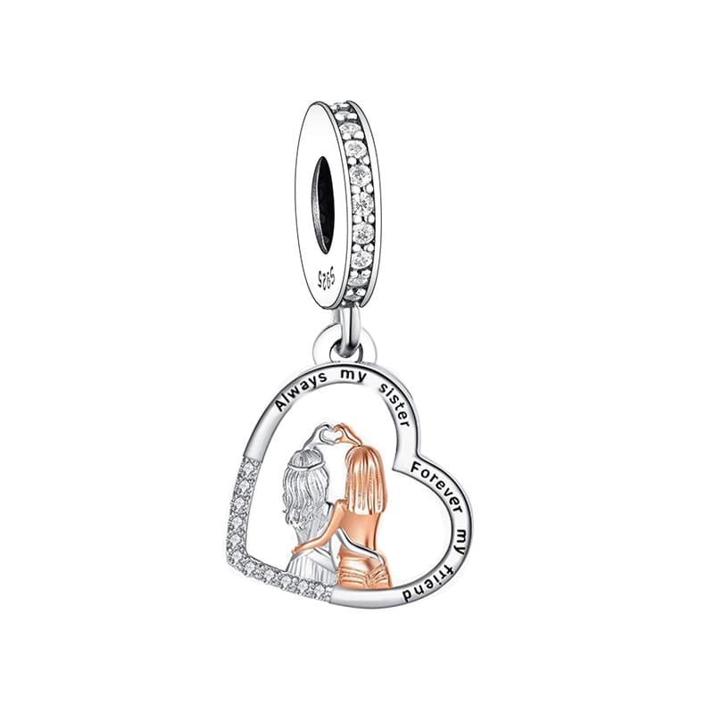 Always My Sister, Forever My Friend Charm - bellissi