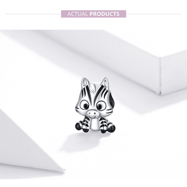 Baby Zebra Charm - bellissi