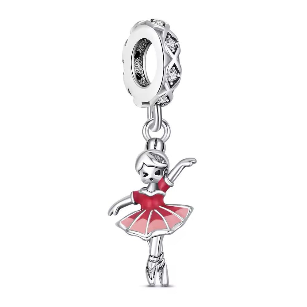 Balerina Dangle Charm - bellissi