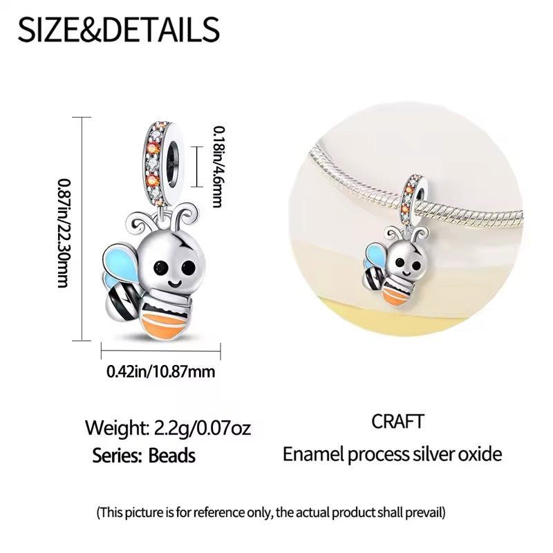 Bee Dangle Charm - bellissi