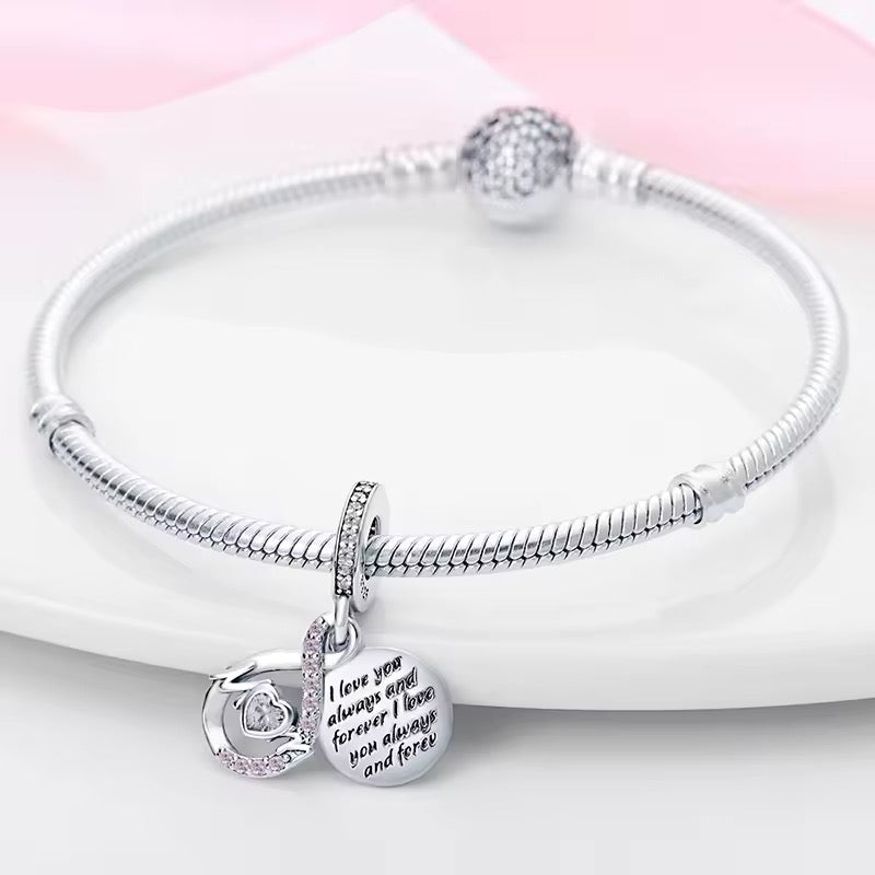 Best Mum Forever Dangle Charm - bellissi