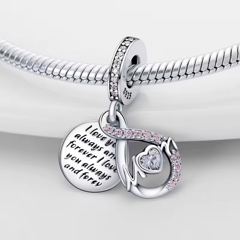 Best Mum Forever Dangle Charm - bellissi