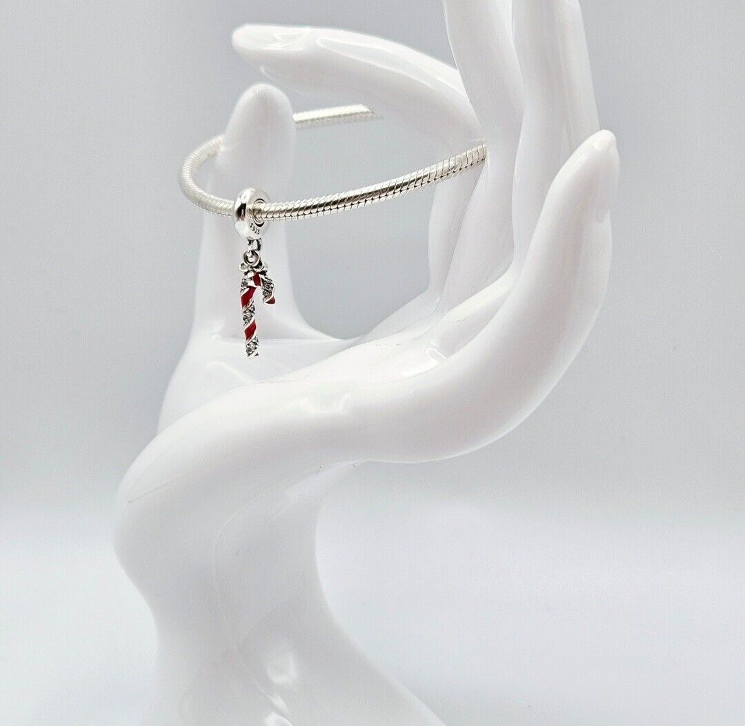 Candy Cane Dangle Charm - bellissi