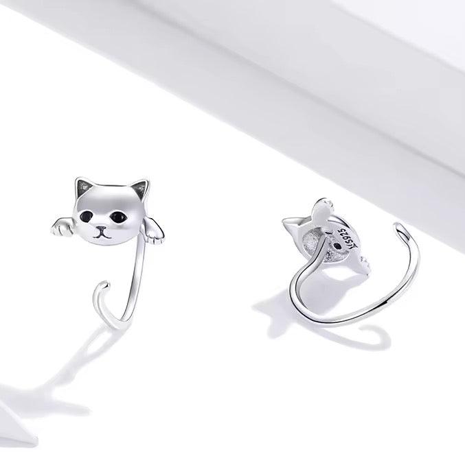 Cat Kitty Earrings - bellissi