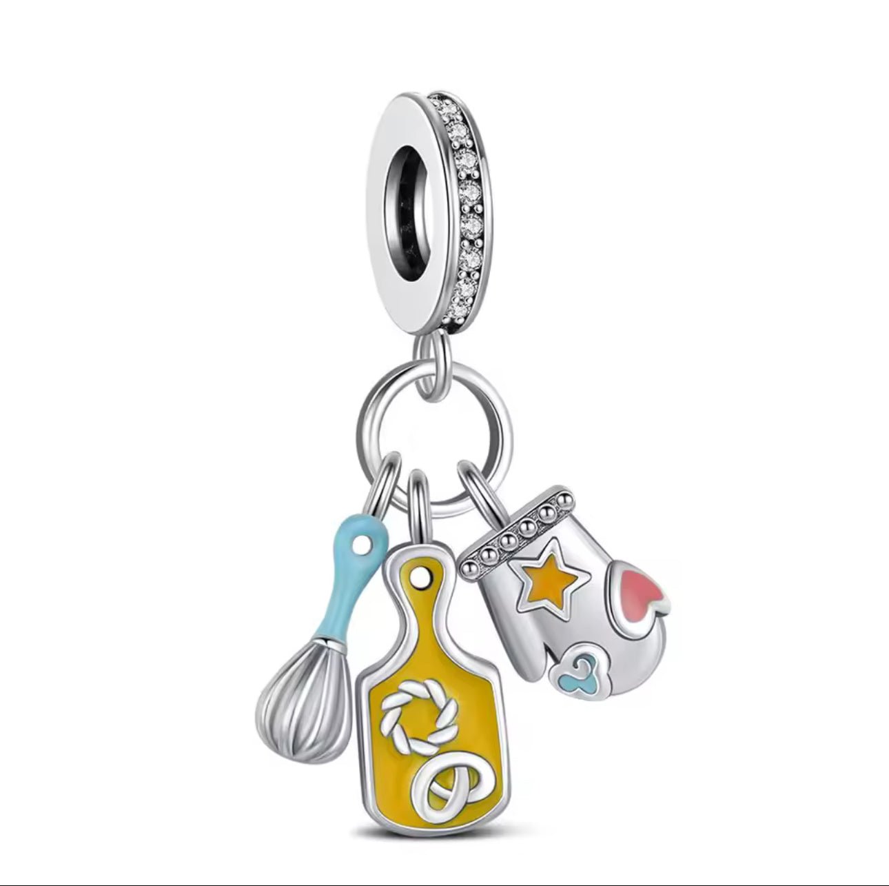 “Chef’s Love” Kitchen Utensils Charm - bellissi