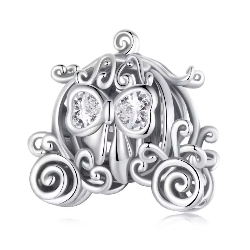 Cinderella Pumpkin Carriage Charm - bellissi