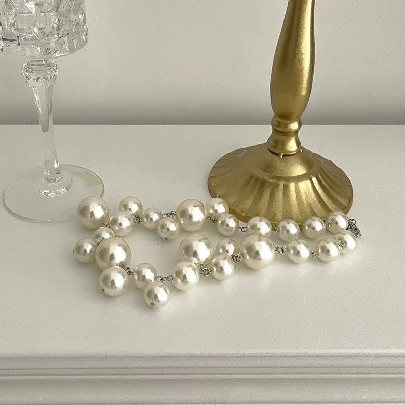 Elegant Imitation Pearl Women's Necklace - bellissi