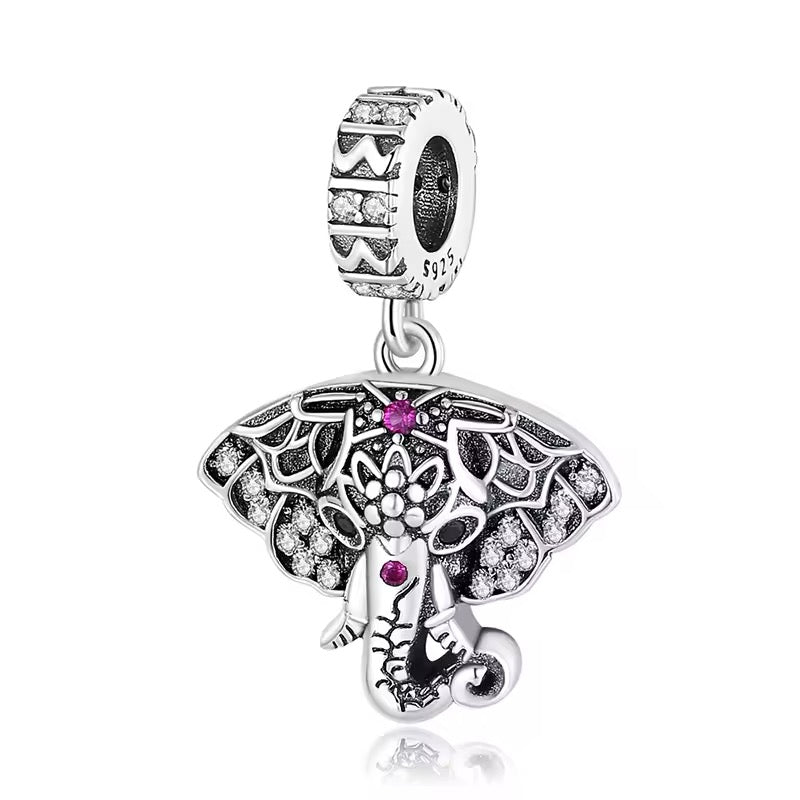 Elephant Dangle Charm - bellissi