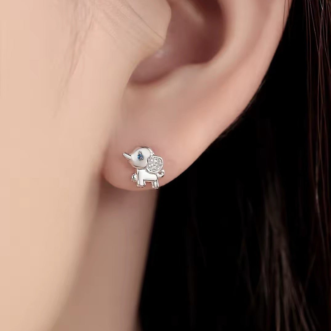 Elephant Stud Earrings - bellissi