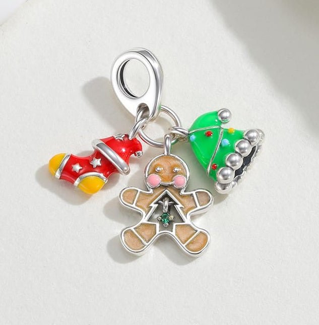 Festive Gingerbread Delight Charm - bellissi