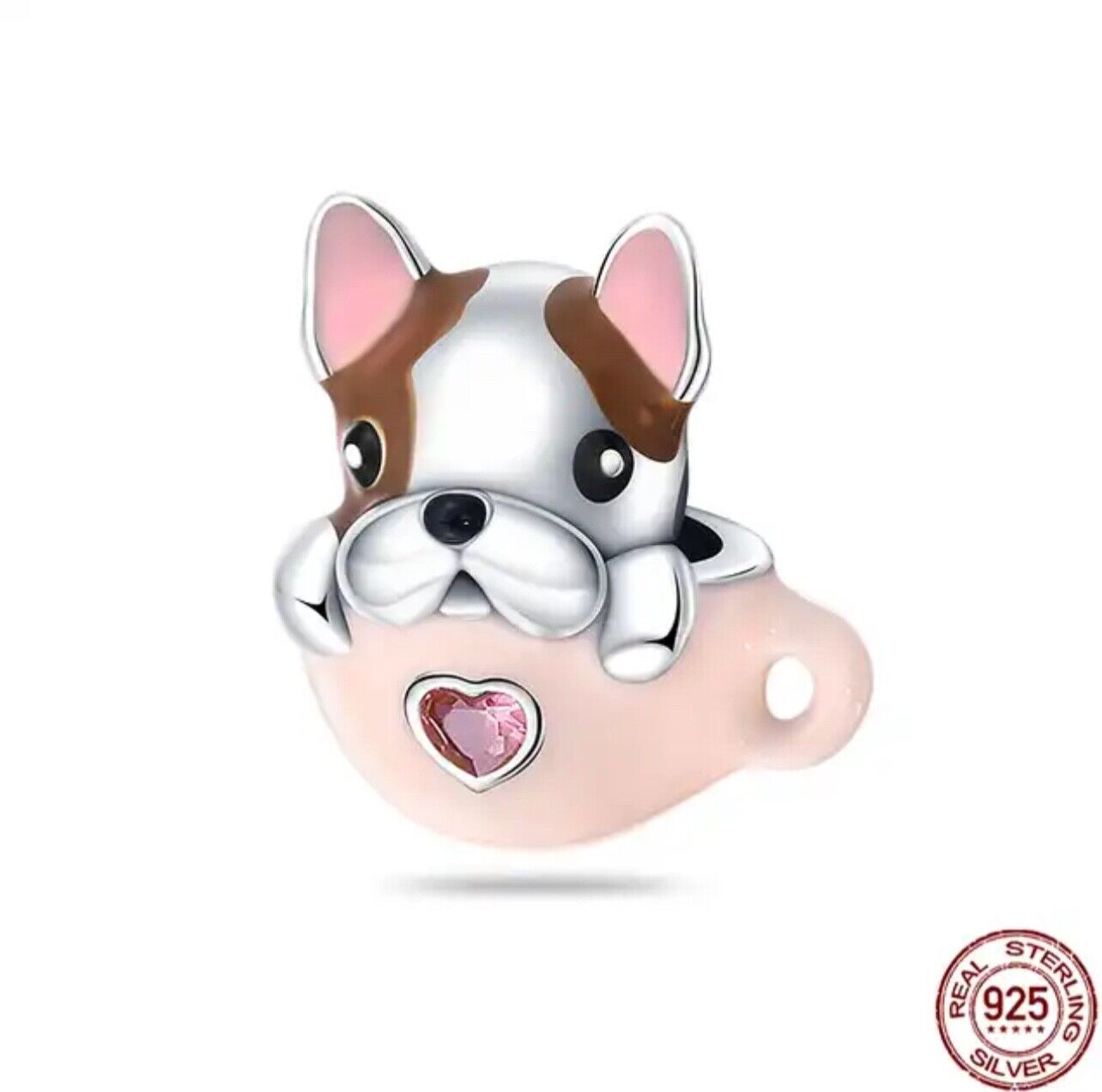 French Bulldog in Pot Charm - bellissi