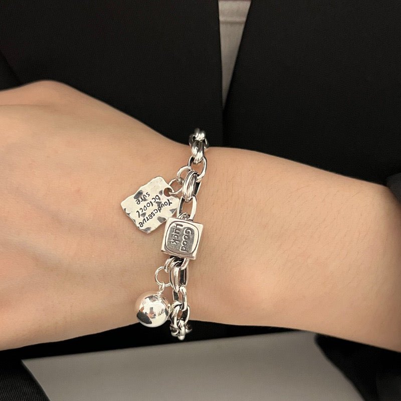 Good Luck Charm Link Bracelet - bellissi
