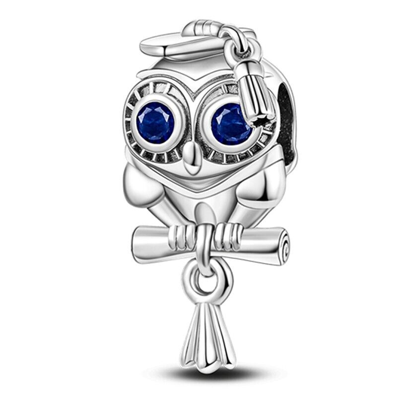 Graduation Owl Charm - bellissi
