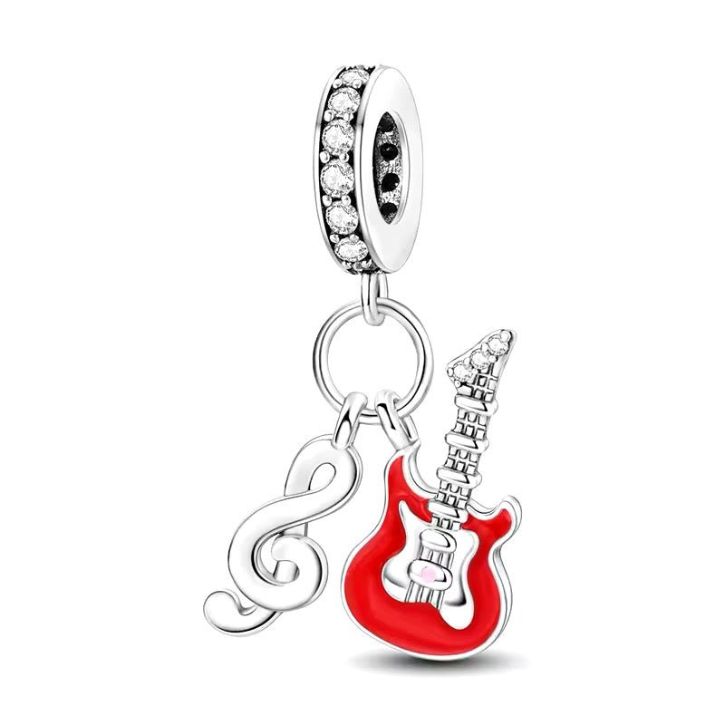 Guitar & Music Lover Charm - bellissi