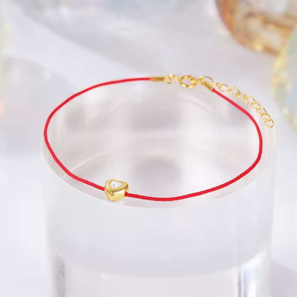 Heart & Heart whit Zircon Bracelet - bellissi