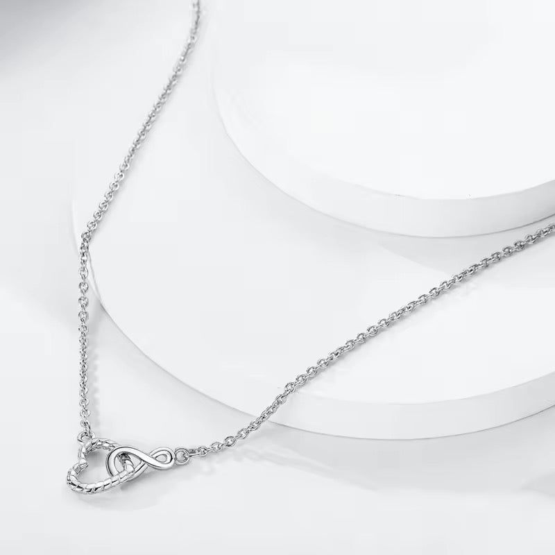 Heart & Infinity Necklace - bellissi