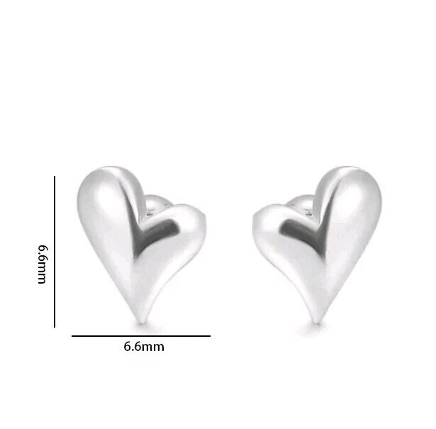 Heart Stud Earrings - bellissi