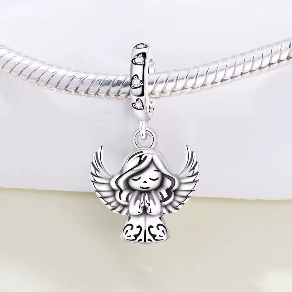 Heavenly Guardian Angel Charm - bellissi