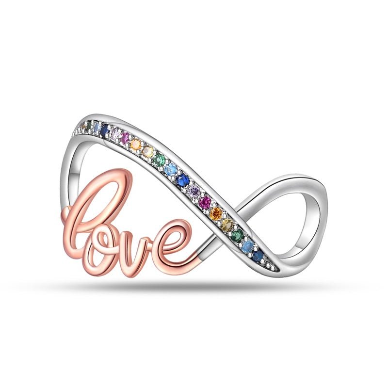 Infinity Forever Love Charm - bellissi